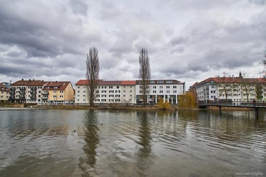 Blick auf Neckarmeile