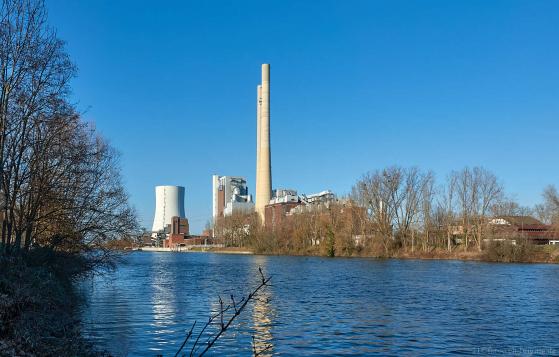 Blick vom Neckartalradweg - Februar 2021