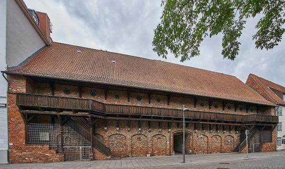 Hochbunker an der Obertrave