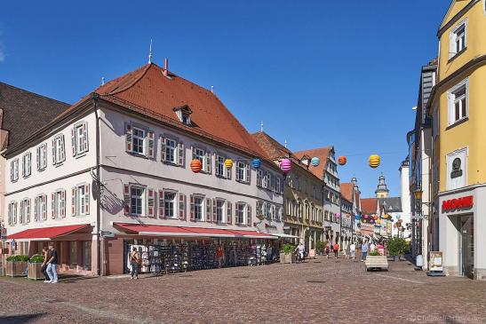 Marktplatz mit Blick in Burgstraße