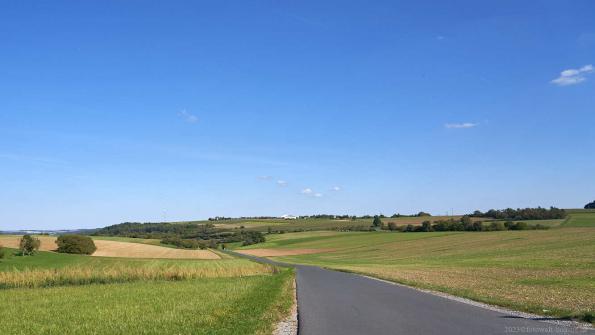 Die schönste Strasse auf der Tour 