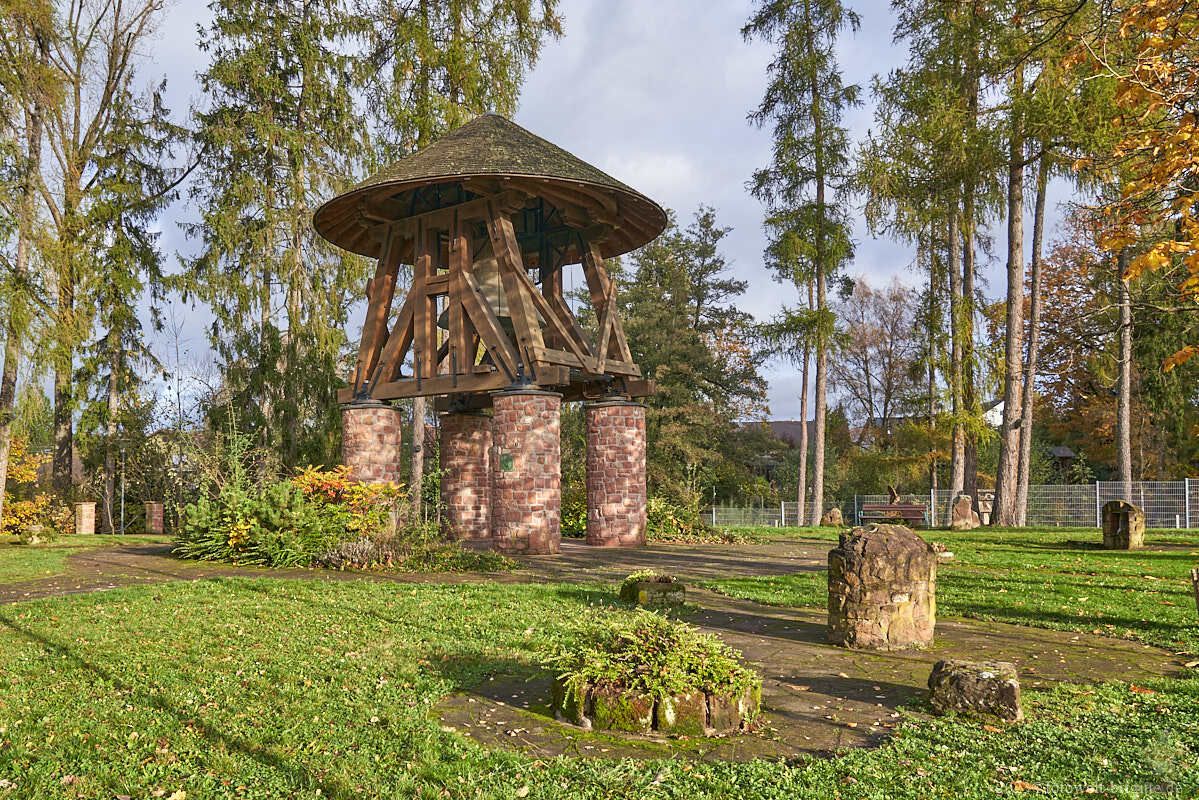 herbstlicher Michelbachsee bei Aglasterhausen-Michelbach