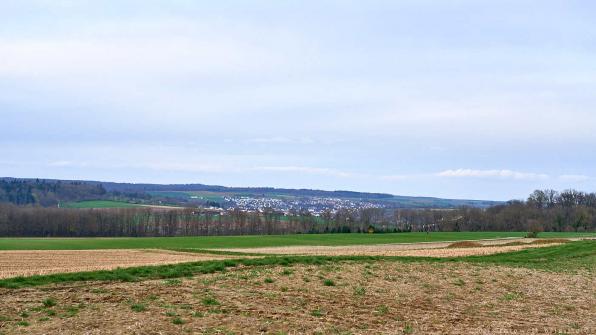 Blick Richtung Herbolzheim, Neudenau (Jagst)