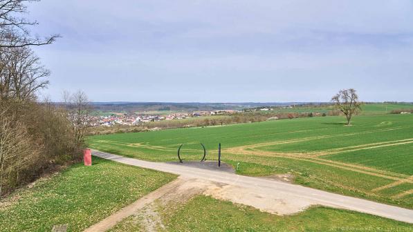 Blick zurück auf Osterburken