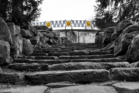 Treppe beim Apollotempel